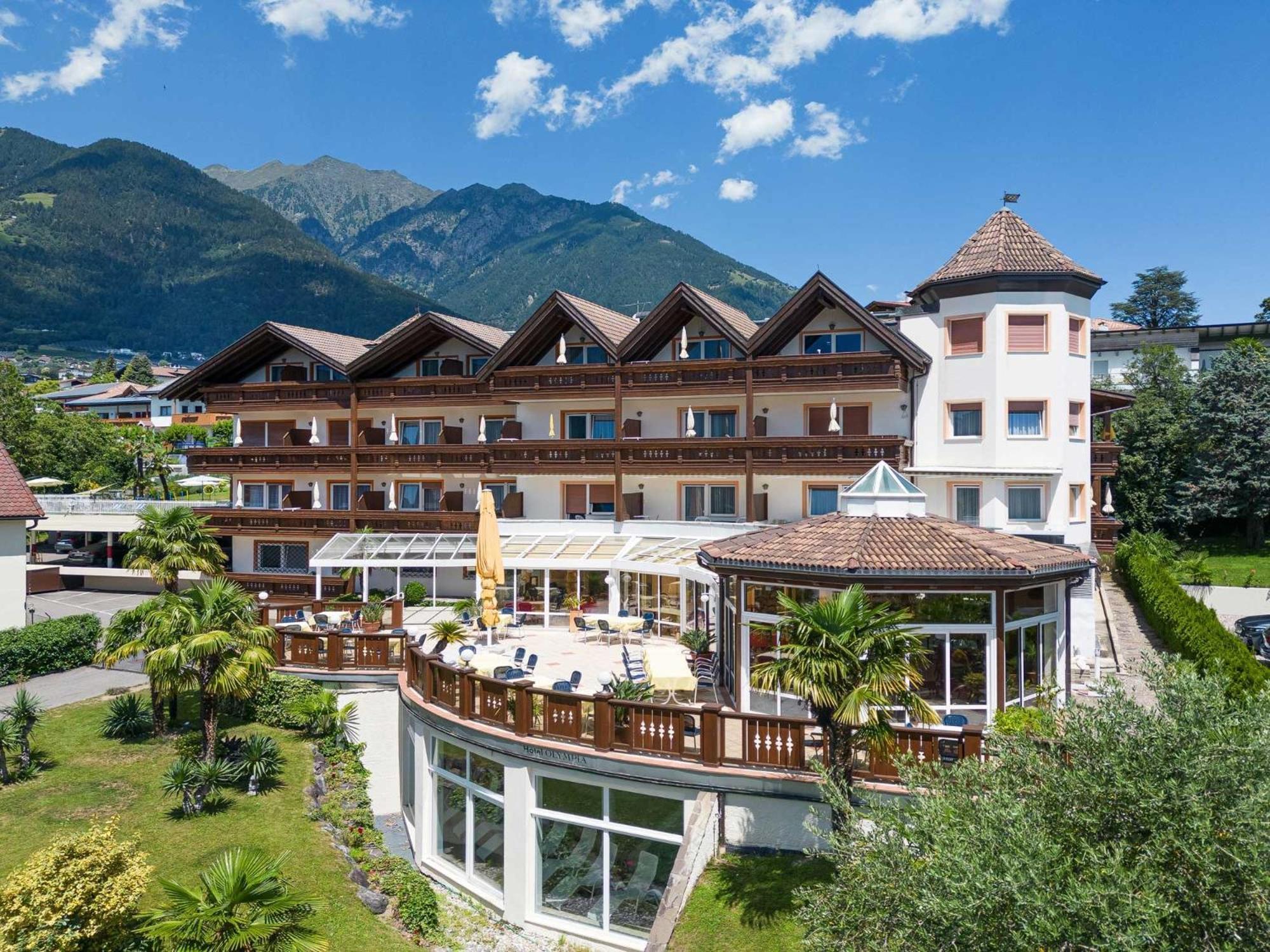 Fruehstuecks-Hotel Olympia Tirolo Bagian luar foto