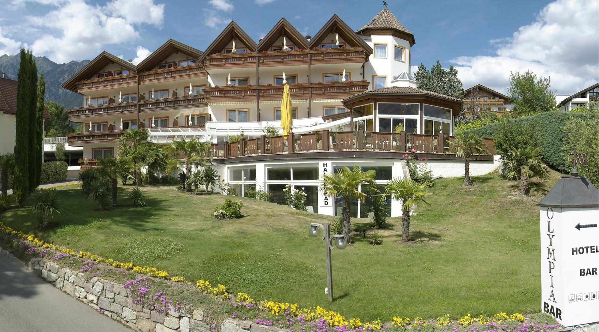 Fruehstuecks-Hotel Olympia Tirolo Bagian luar foto